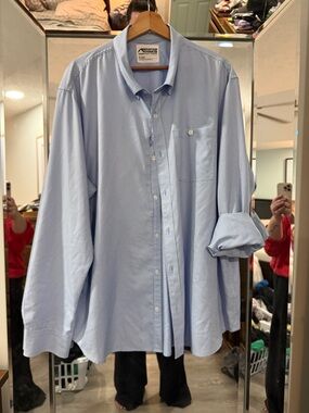 Mountain Khakis - Light Blue Micro-Check Button-Down Shirt